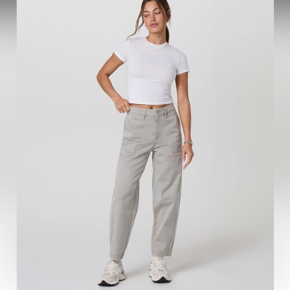 Vuori Anza twill pants Talc color